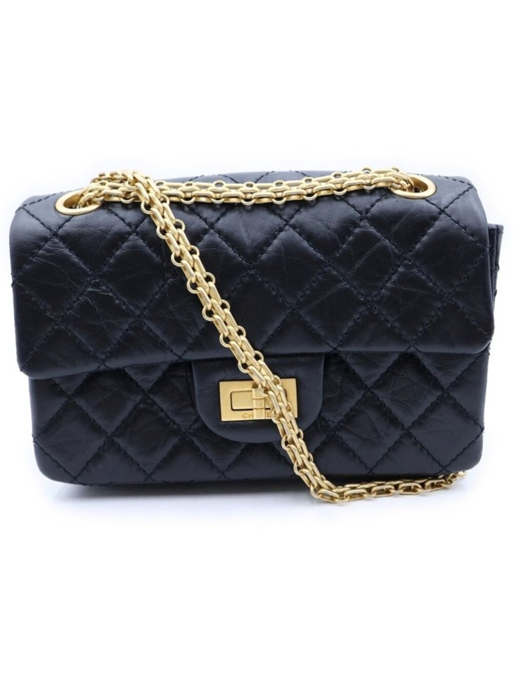 Chanel 2.55 Handbag Black